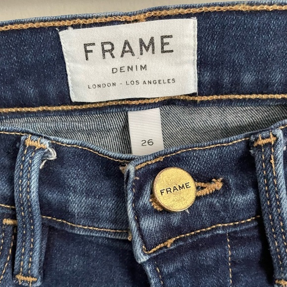 Frame Denim Le High Skinny Step Hem Jeans - Picture 3 of 8